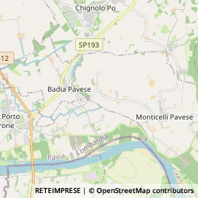 Mappa Badia Pavese