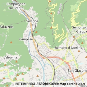 Mappa Pove del Grappa