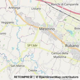 Mappa Mestrino