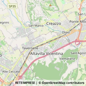 Mappa Altavilla Vicentina