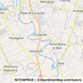 Mappa Curtarolo