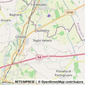 Mappa Teglio Veneto