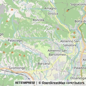 Mappa Almenno San Bartolomeo