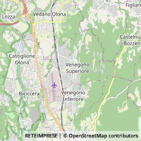 Mappa Venegono Superiore