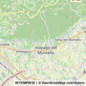 Mappa Volpago del Montello