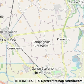 Mappa Campagnola Cremasca