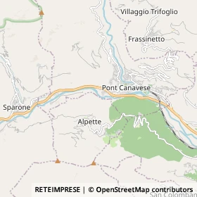 Mappa Alpette