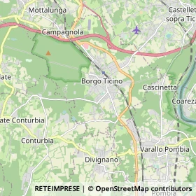 Mappa Borgo Ticino