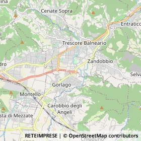 Mappa Trescore Balneario
