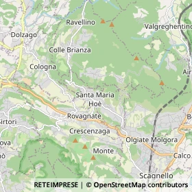Mappa Santa Maria Hoè
