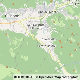 Mappa Cerete