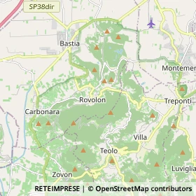 Mappa Rovolon