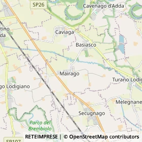 Mappa Mairago
