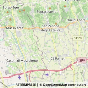 Mappa San Zenone degli Ezzelini