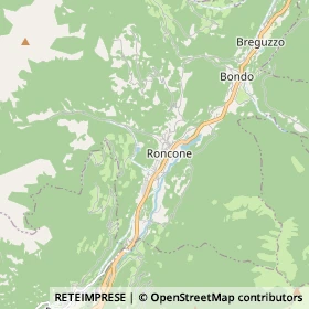 Mappa Roncone