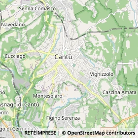 Mappa Cantù