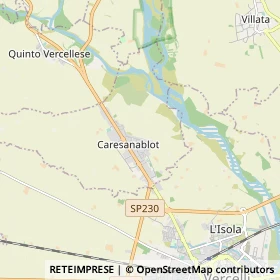 Mappa Caresanablot