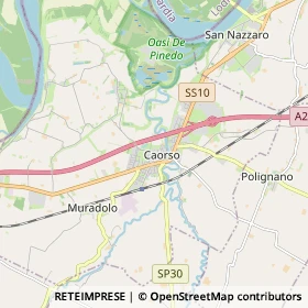Mappa Caorso