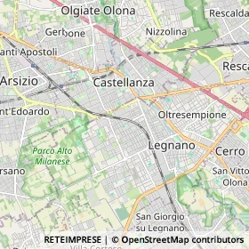 Mappa Legnano