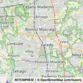 Mappa Varedo