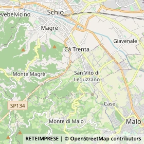 Mappa San Vito di Leguzzano