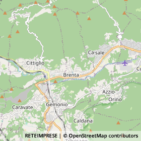 Mappa Brenta