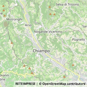 Mappa Chiampo