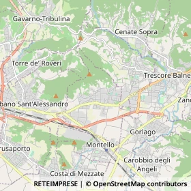 Mappa San Paolo d'Argon