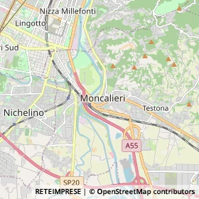 Mappa Moncalieri