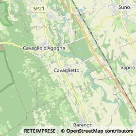 Mappa Cavaglietto