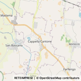 Mappa Cappella Cantone