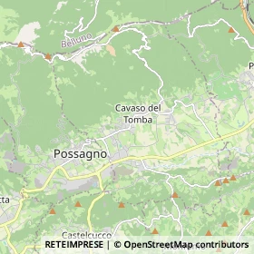Mappa Cavaso del Tomba