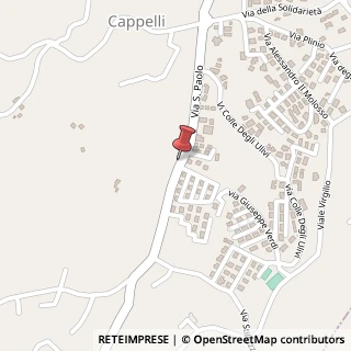 Mappa Via s. paolo 42, 87040 Mendicino, Cosenza (Calabria)