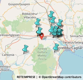 Mappa SP2, 09010 Siliqua CA, Italia (11.96421)