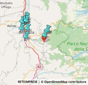 Mappa Via S. Sebastiano, 87050 Pedace CS, Italia (7.78182)