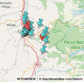Mappa Via S. Sebastiano, 87050 Pedace CS, Italia (6.7295)