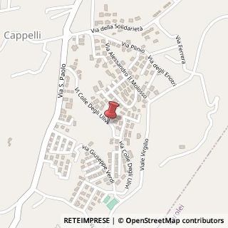 Mappa Via Colle Degli Ulivi, 6B, 87040 Mendicino, Cosenza (Calabria)