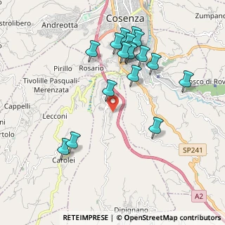 Mappa Via Profenna Vecchia, 87045 Laurignano CS, Italia (2.24882)