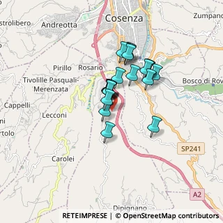 Mappa Via Profenna Vecchia, 87045 Laurignano CS, Italia (1.3275)