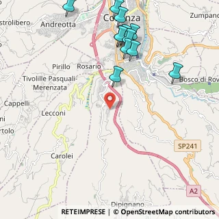 Mappa Via Profenna Vecchia, 87045 Laurignano CS, Italia (2.82)