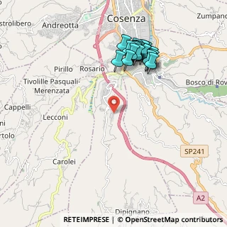 Mappa Via Profenna Vecchia, 87045 Laurignano CS, Italia (2.2)