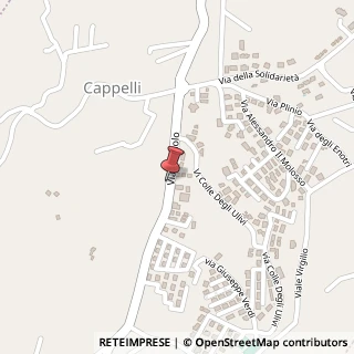 Mappa Via San Paolo, 12, 87040 Mendicino, Cosenza (Calabria)