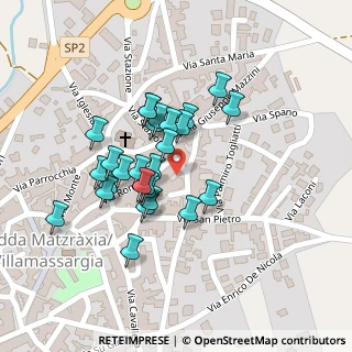 Mappa Piazza Fratelli Cervi, 09010 Villamassargia SU, Italia (0.1037)
