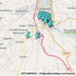 Mappa Dipignano, 87045 Laurignano CS, Italia (2.0925)