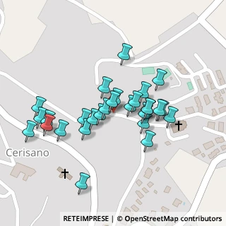 Mappa Piazza Greco, 87044 Cerisano CS, Italia (0.10357)