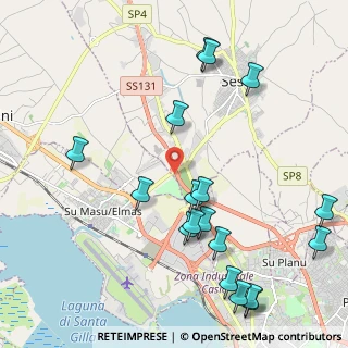 Mappa Stada Provinciale 8 km 0.300 Sestu, 09122 Cagliari CA, Italia (2.77889)