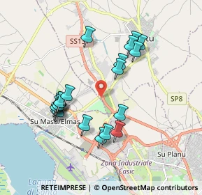 Mappa Stada Provinciale 8 km 0.300 Sestu, 09040 Sestu CA, Italia (1.9375)