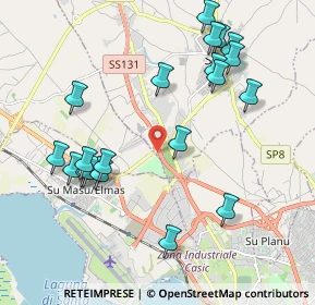 Mappa Stada Provinciale 8 km 0.300 Sestu, 09040 Sestu CA, Italia (2.422)