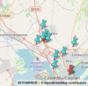 Mappa Stada Provinciale 8 km 0.300 Sestu, 09040 Sestu CA, Italia (3.72091)