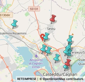 Mappa Stada Provinciale 8 km 0.300 Sestu, 09040 Sestu CA, Italia (4.9)